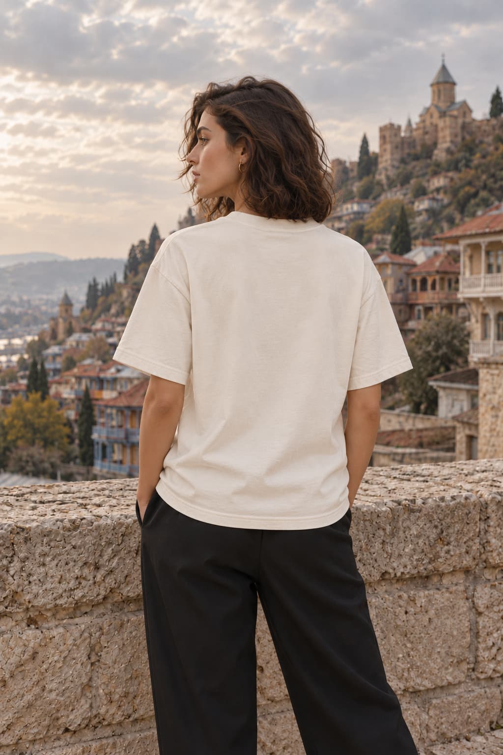 Khinkali Tee — Rear view