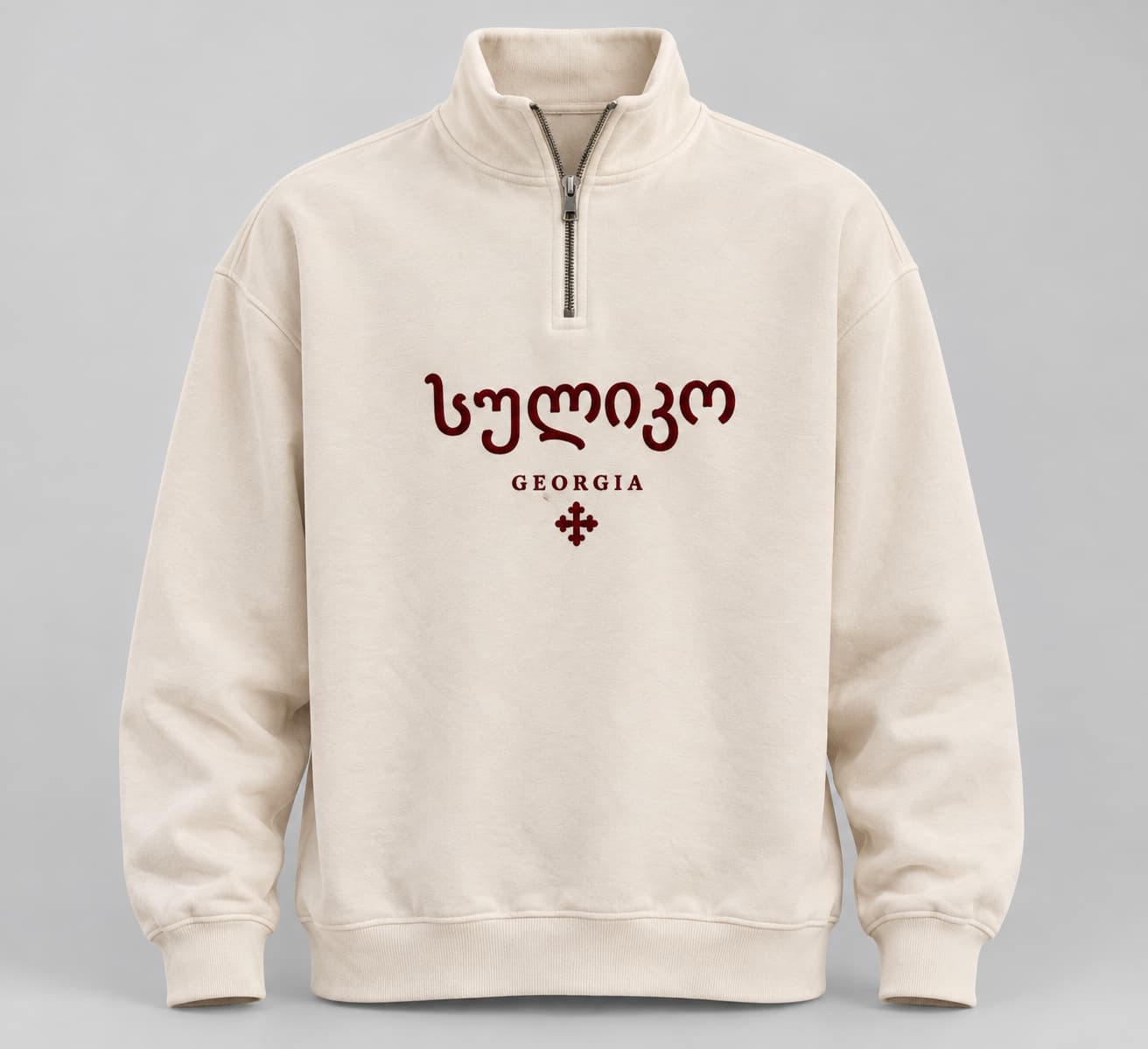 Suliko Quarter-Zip Top — Product front